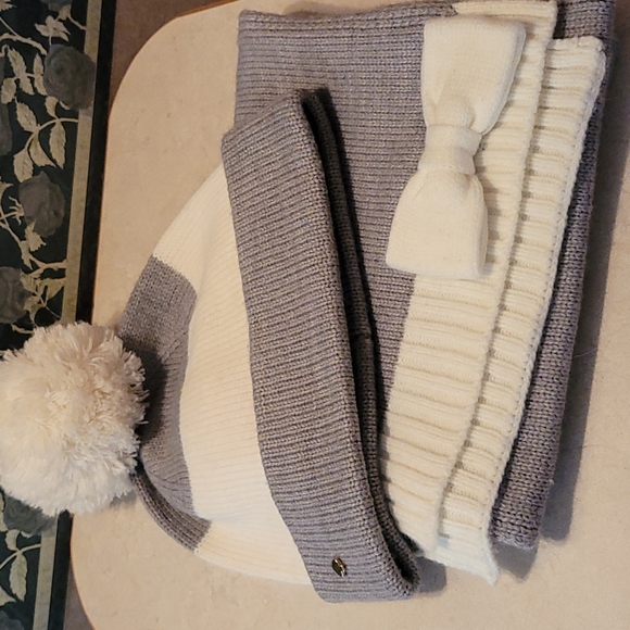kate spade Accessories - Kate Spade hat & scarf winter set